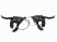 Комплект ручек перекл.скор.Index (моноблок черн.)3*7 аналог Shimano EF51 3132666-16  