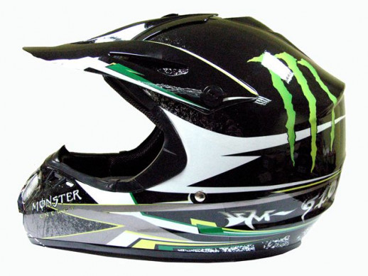 Мотошлем YM-910 Monster Energy (M)  