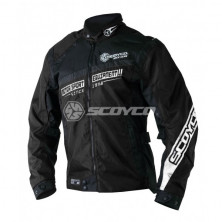 Куртка мотоциклетная JK28 черная (L) Scoyco