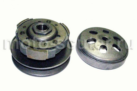 Сцепление в сборе 152QMI,157QMJ 125/150сс с колоколом SEE  