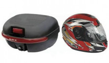 Комплект Н2 (Кофр из мягкого РР пластика и 1 шлем-интеграл внутри)