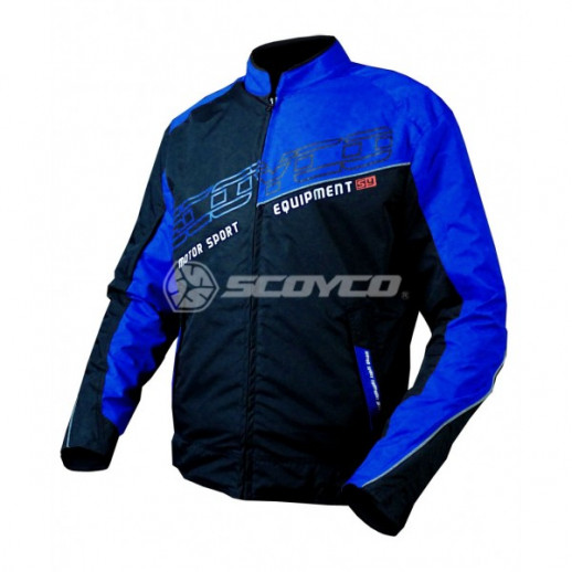 Куртка мотоциклетная JK31 синяя (XL) Scoyco  