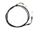 Трос газа 152QMI,157QMJ 125/150cc L-205см резьба ТММР  