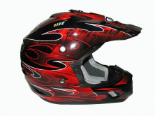 Мотошлем THH TX-12 №3 black/ red (L) kids