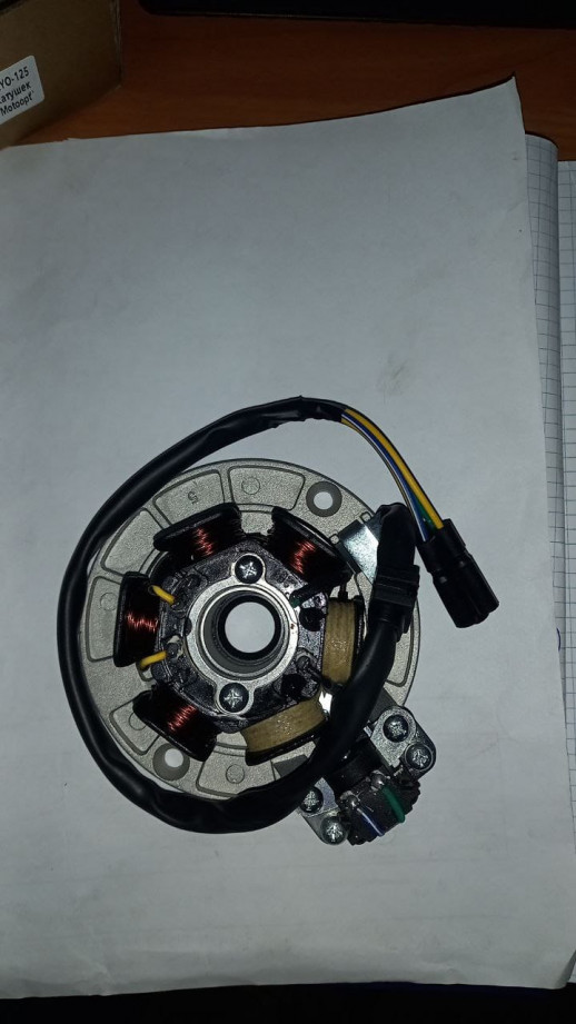 Статор генератора  TTR-125/KAYO-125/140/150/160см3 6 катушек  