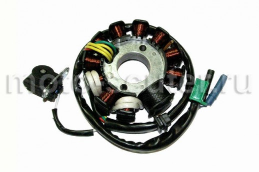 Статор генератора 152QMI,157QMJ 125/150сс 11 катушек TMMP  