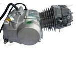 Двигатель YX 125сс кикстартер запуск с любой передачи(патрубок, кикст., ножка КПП)