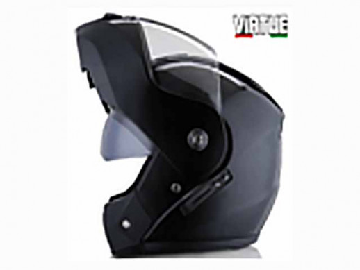 Мотошлем VIRTUE MD-903 трансформер с визором черный (S)  