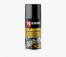 Смазка цепная "KERRY" (210мл) (для мото и вело цепей всех видов) аэрозоль с PTFE