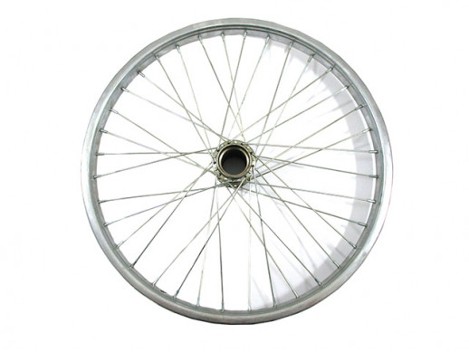 20" заднее колесо хром на стакане (обод 20"+спица 20"+корпус задней втулки) 3062002  