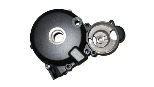 Крышка левого картера двигателя 166FMM TTR250  