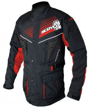 Куртка мотоциклетная JK35 красная (XXL) Scoyco