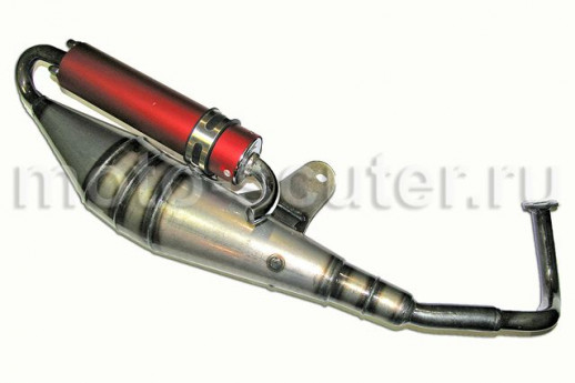 Глушитель 4т 152QMI, 157QMJ 125/150сс (саксофон)  