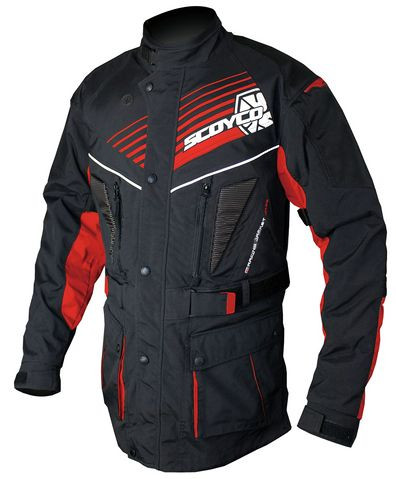Защита тела (куртка) Scoyco JK35 красная (XXXL)  