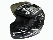 Мотошлем THH TS-39 №10 black/silver (M)