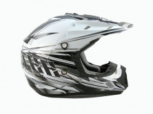Мотошлем THH TX-12 №14 white/silver (L) детский