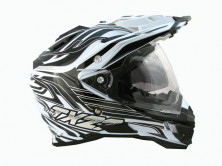 Мотошлем THH TX-27№1 white/black (L)