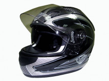 Мотошлем THH TS-42 №7 black/ gray (M)