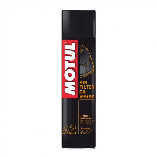 Масло MOTUL A2 Air Filter oil spray 400ml. Масло для фильтра. 102986  
