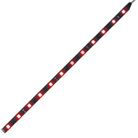Подсветка светодиодная полоса (1 штука) 12SMD красный L=300 мм  