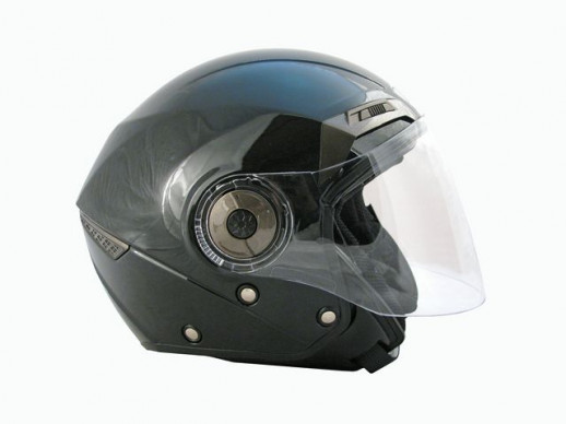Мотошлем THH T-314 metallic black (L)