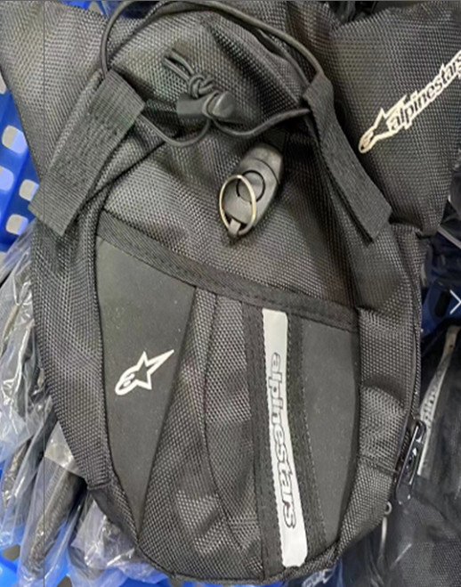 Сумка набедренная (Alpinestars) черная  