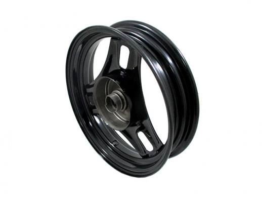 Диск колеса 10" Suzuki AD-50 передний, штампованный, барабанный тормоз  