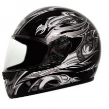 Мотошлем THH TS-38 №3  black/gray  (XS)