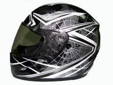 Мотошлем THH TS-39 №10 black/silver (S)