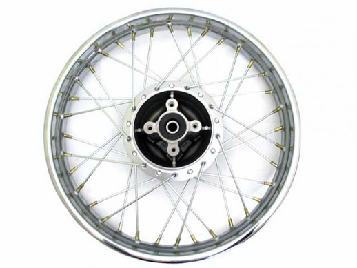 Диск колеса задний стальной на спицах 2.15 - 18" TTR250Rb, обод хром (под дисковый тормоз)  