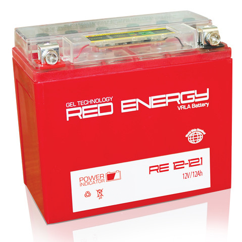 АКБ RED ENERDGY RE 1212.1 YT12B-BS (151*71*130)  