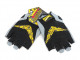 Перчатки Scoyco BG13 (M) желтые  