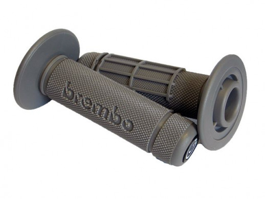 Ручка руля Brembo серая тюнинг (комплект 2 штуки)  