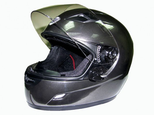 Мотошлем THH TS-39 dark silver (M)  
