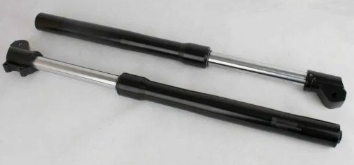 Перья вилки TTR 125 (L-750mm, d-48mm) ось 15 мм, черные  